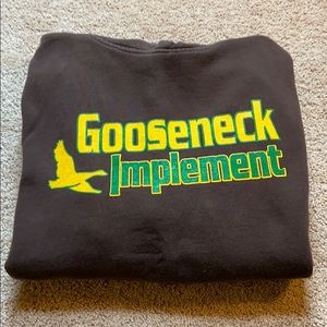 Gooseneck Implement Brown Hoodie